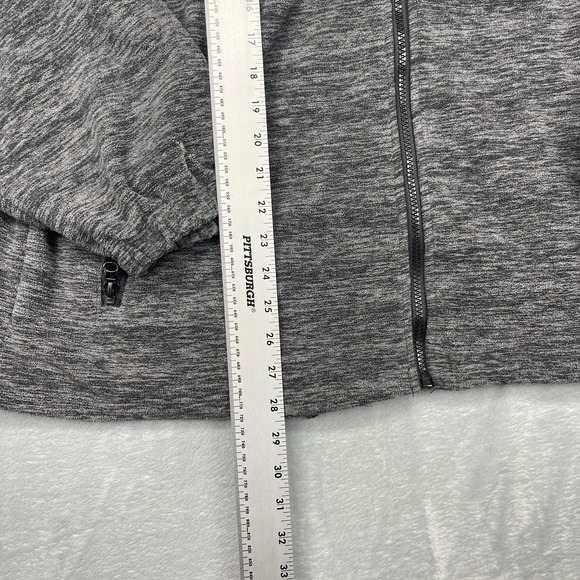 TrailCrest Fleece Jacket Womens 2XL Gray Realtree Long Sleeve Mock Neck Full Zip - Picture 3 of 7